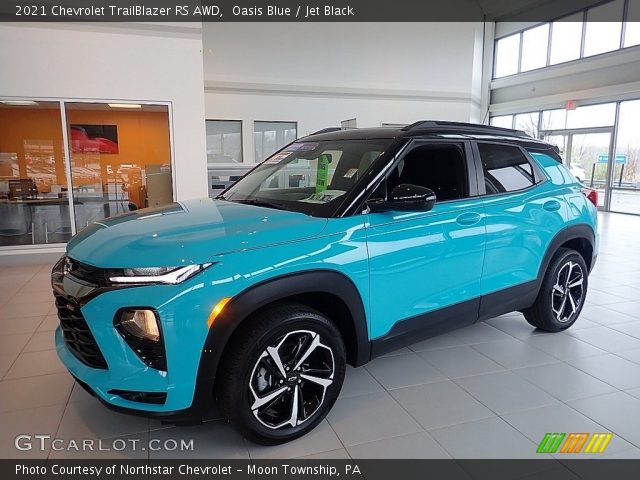 2021 Chevrolet TrailBlazer RS AWD in Oasis Blue