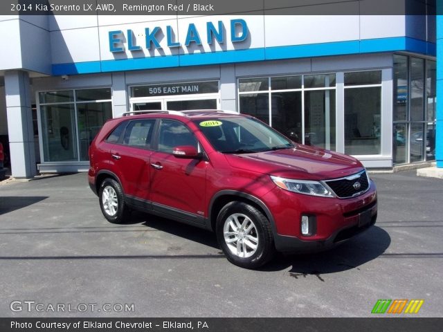 2014 Kia Sorento LX AWD in Remington Red