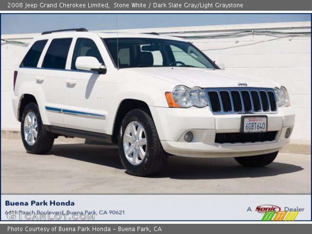 2008 Jeep Grand Cherokee Limited in Stone White