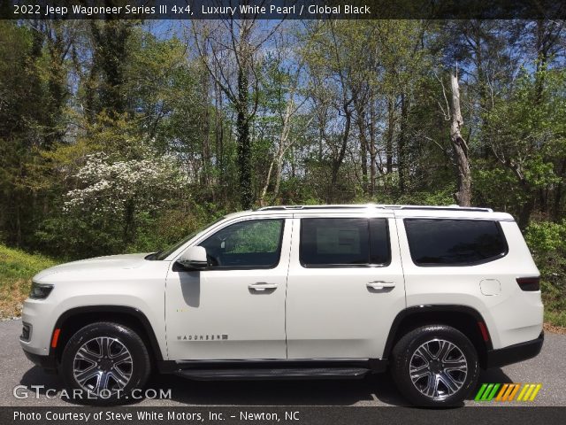 2022 Jeep Wagoneer Series III 4x4 in Luxury White Pearl