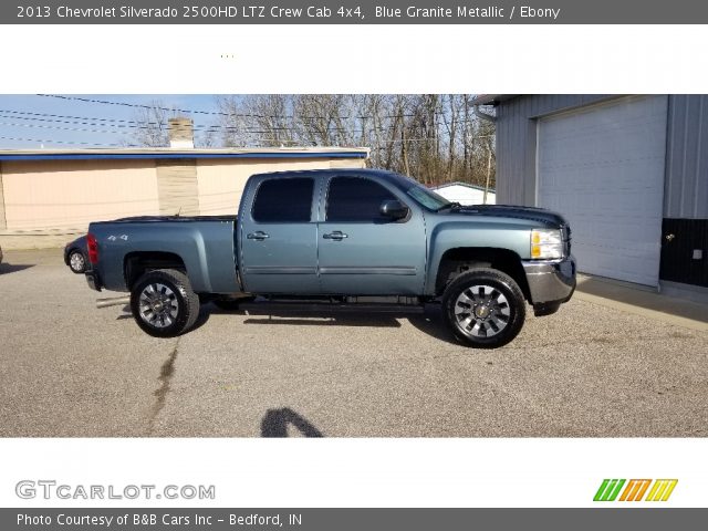2013 Chevrolet Silverado 2500HD LTZ Crew Cab 4x4 in Blue Granite Metallic