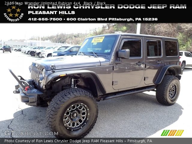 2016 Jeep Wrangler Unlimited Rubicon 4x4 in Black