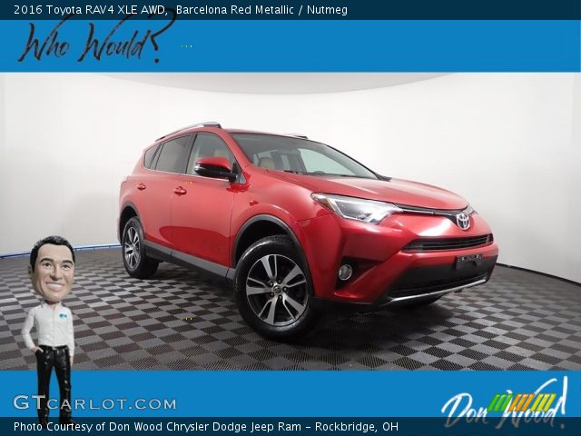 2016 Toyota RAV4 XLE AWD in Barcelona Red Metallic