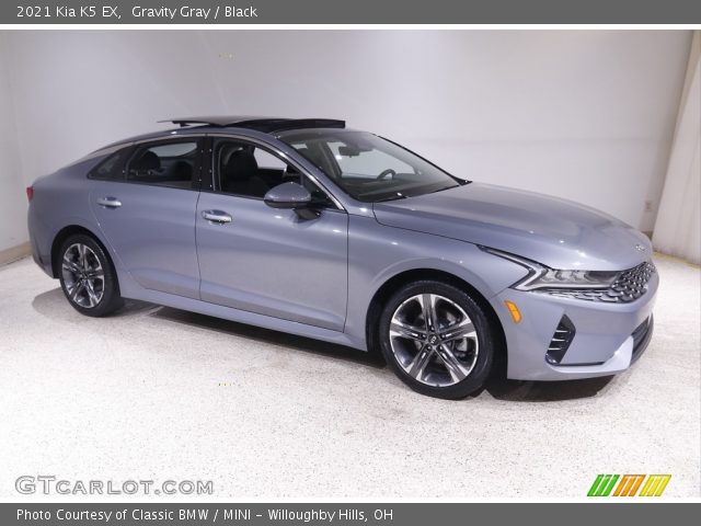 2021 Kia K5 EX in Gravity Gray