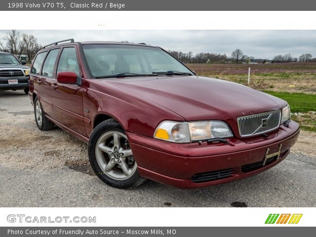 1998 Volvo V70 T5 in Classic Red