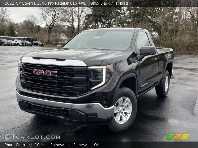 2022 GMC Sierra 1500 Pro Regular Cab 4WD in Onyx Black