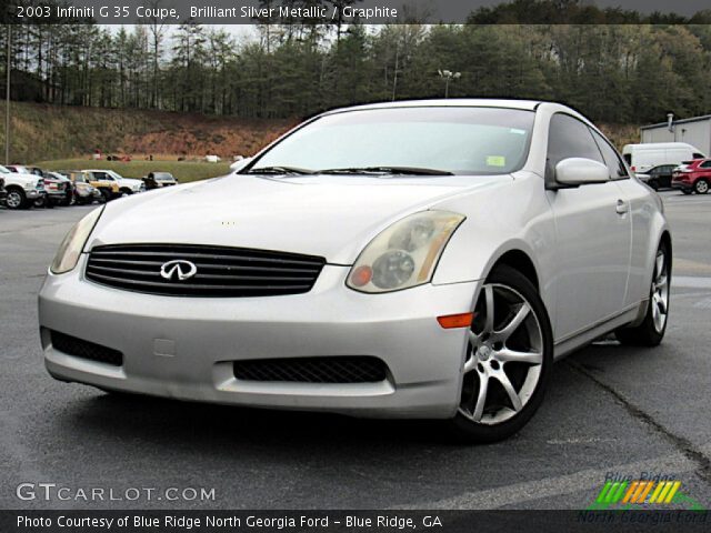 2003 Infiniti G 35 Coupe in Brilliant Silver Metallic