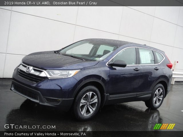 2019 Honda CR-V LX AWD in Obsidian Blue Pearl