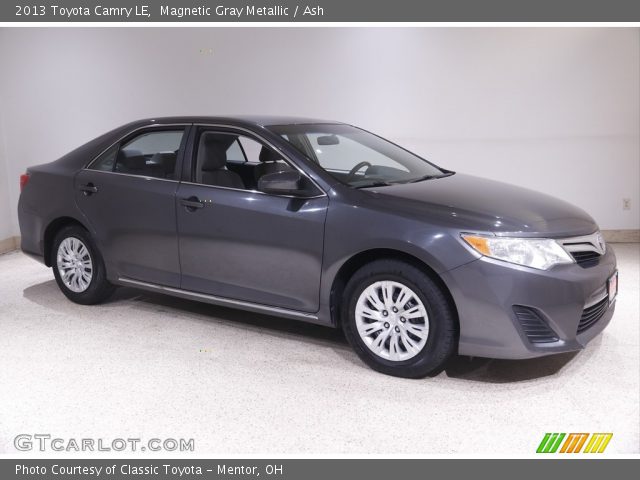 2013 Toyota Camry LE in Magnetic Gray Metallic