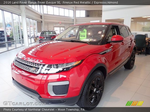 2016 Land Rover Range Rover Evoque SE in Firenze Red Metalllic