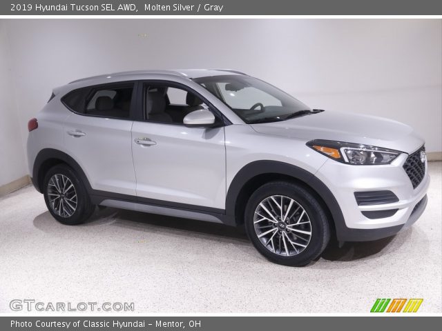 2019 Hyundai Tucson SEL AWD in Molten Silver