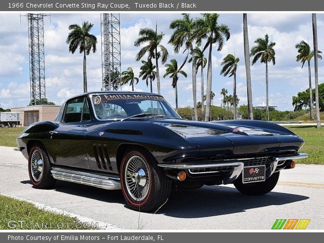 1966 Chevrolet Corvette Sting Ray Coupe in Tuxedo Black