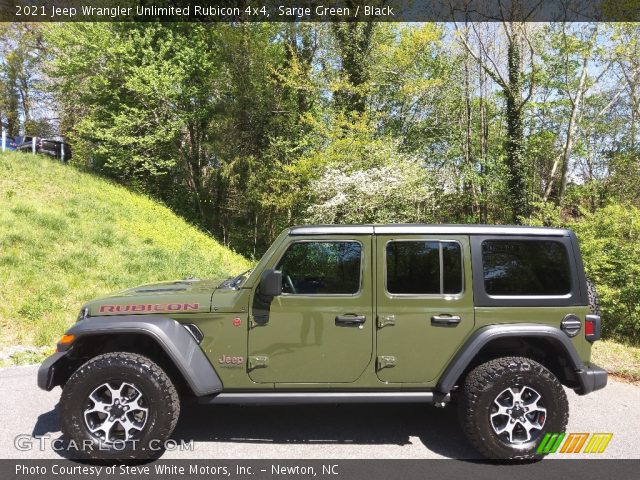 2021 Jeep Wrangler Unlimited Rubicon 4x4 in Sarge Green