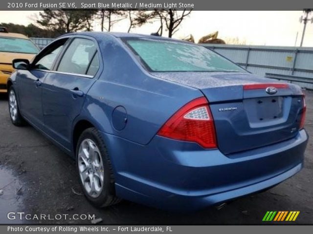 2010 Ford Fusion SE V6 in Sport Blue Metallic
