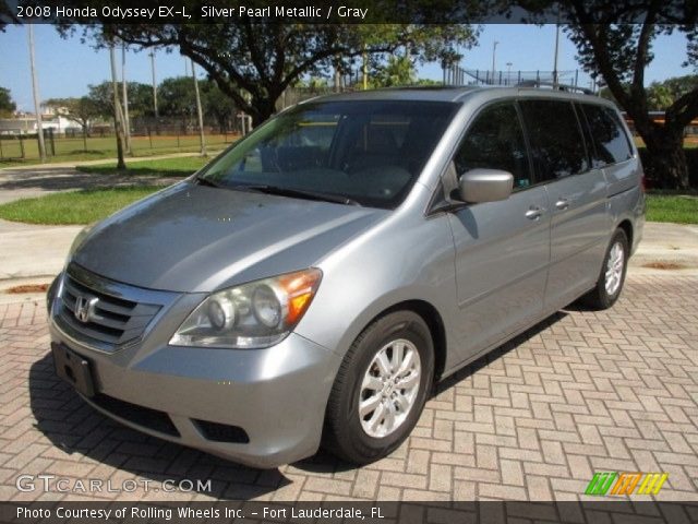 2008 Honda Odyssey EX-L in Silver Pearl Metallic