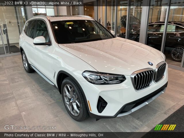 2022 BMW X3 xDrive30i in Alpine White