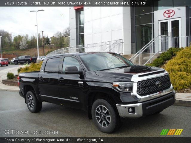 2020 Toyota Tundra TRD Off Road CrewMax 4x4 in Midnight Black Metallic