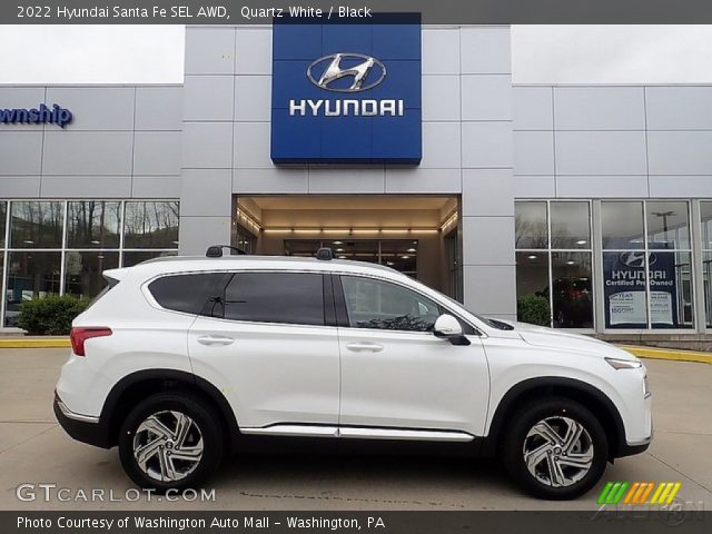 2022 Hyundai Santa Fe SEL AWD in Quartz White