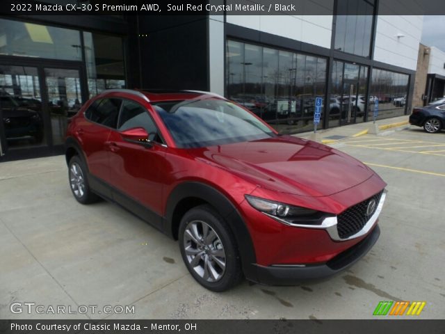 2022 Mazda CX-30 S Premium AWD in Soul Red Crystal Metallic