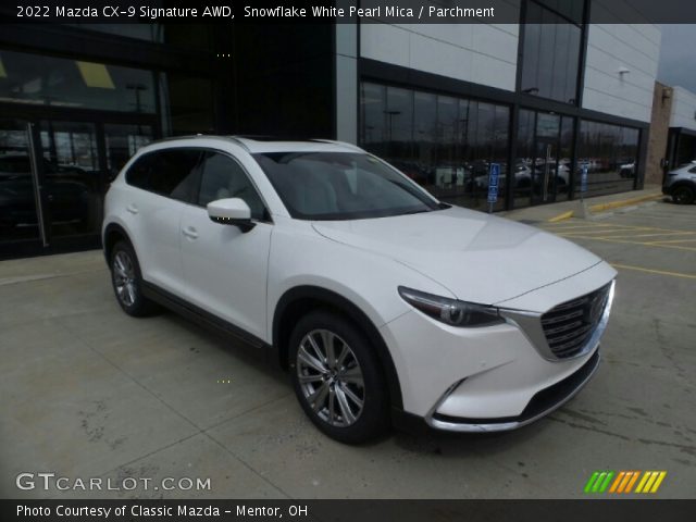 2022 Mazda CX-9 Signature AWD in Snowflake White Pearl Mica