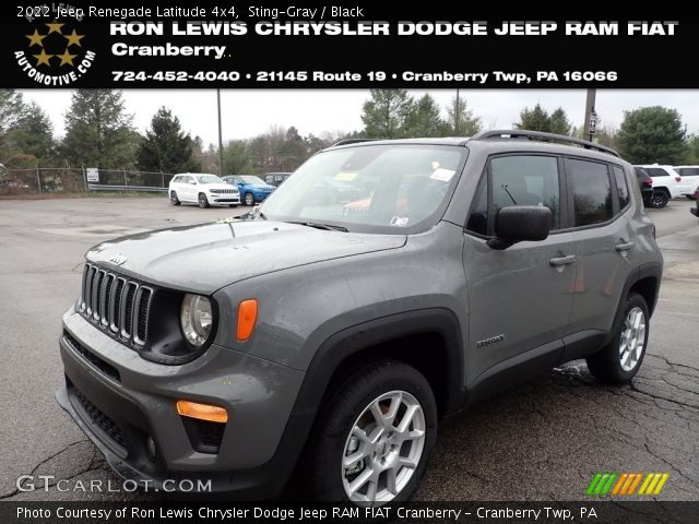 2022 Jeep Renegade Latitude 4x4 in Sting-Gray