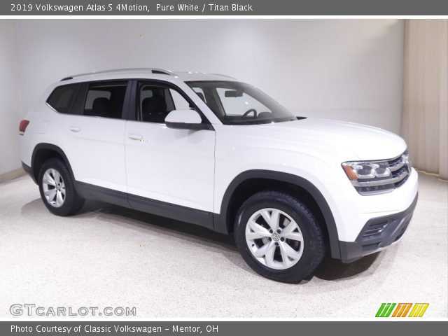 2019 Volkswagen Atlas S 4Motion in Pure White