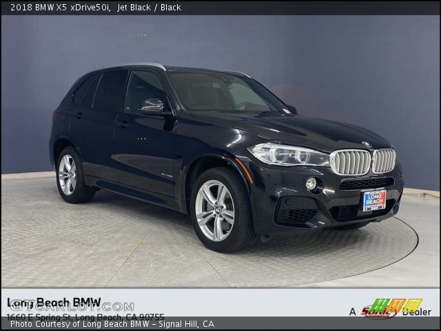2018 BMW X5 xDrive50i in Jet Black