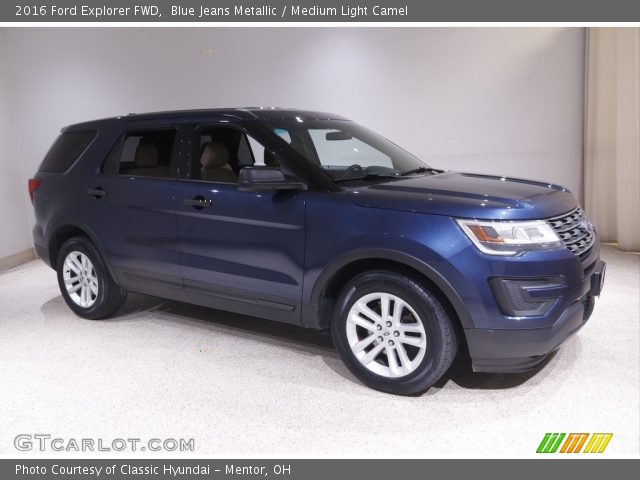 2016 Ford Explorer FWD in Blue Jeans Metallic