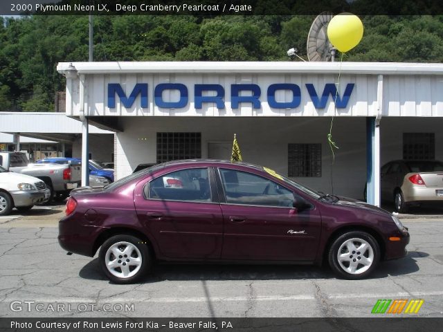 2000 Plymouth Neon LX in Deep Cranberry Pearlcoat