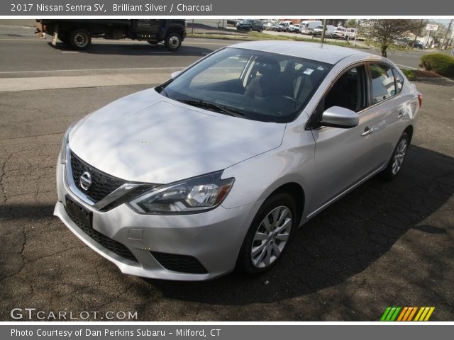 2017 Nissan Sentra SV in Brilliant Silver
