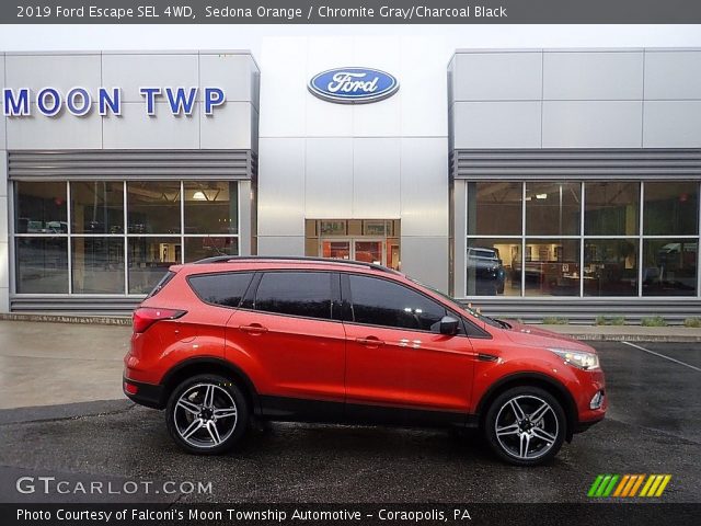 2019 Ford Escape SEL 4WD in Sedona Orange