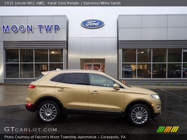 2015 Lincoln MKC AWD in Karat Gold Metallic