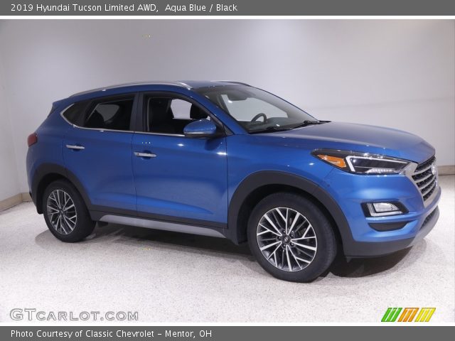 2019 Hyundai Tucson Limited AWD in Aqua Blue