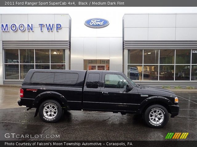 2011 Ford Ranger Sport SuperCab 4x4 in Black