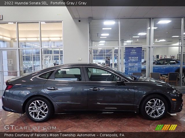 2022 Hyundai Sonata SEL in Portofino Gray