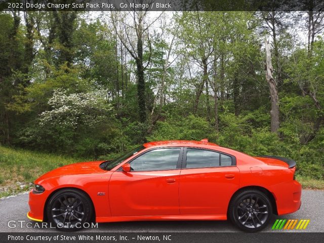 2022 Dodge Charger Scat Pack Plus in Go Mango