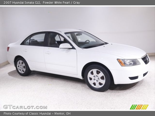 2007 Hyundai Sonata GLS in Powder White Pearl