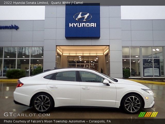 2022 Hyundai Sonata Limited in Quartz White