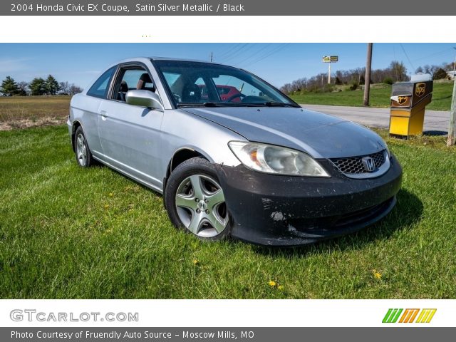 2004 Honda Civic EX Coupe in Satin Silver Metallic