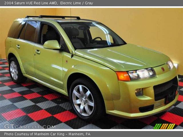 2004 Saturn VUE Red Line AWD in Electric Lime