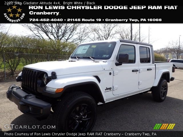 2022 Jeep Gladiator Altitude 4x4 in Bright White