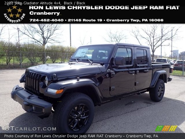 2022 Jeep Gladiator Altitude 4x4 in Black