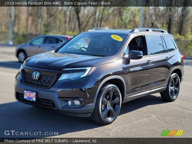 2019 Honda Passport Elite AWD in Black Copper Pearl