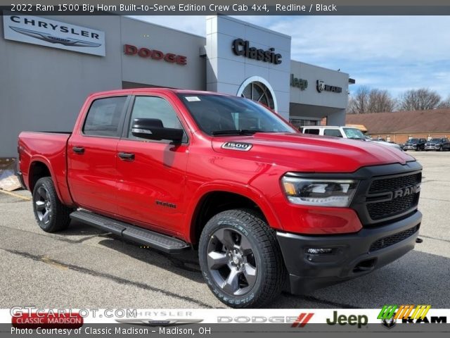 2022 Ram 1500 Big Horn Built-to-Serve Edition Crew Cab 4x4 in Redline