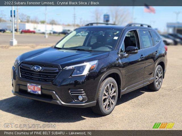 2022 Subaru Forester Limited in Crystal Black Silica
