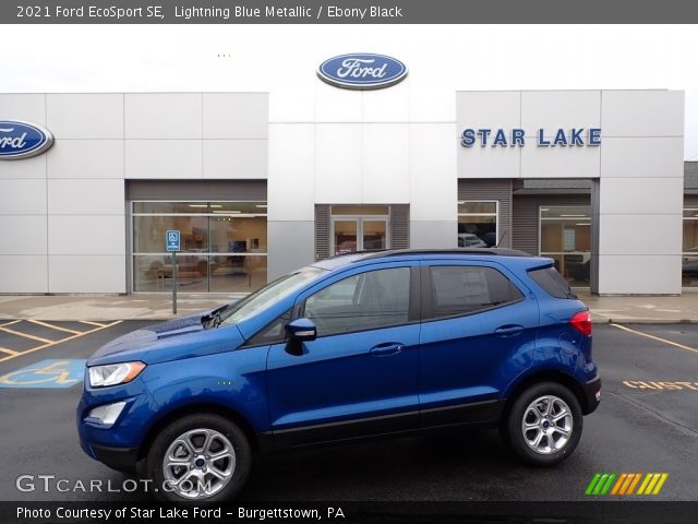 2021 Ford EcoSport SE in Lightning Blue Metallic