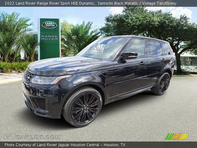 2022 Land Rover Range Rover Sport HSE Dynamic in Santorini Black Metallic