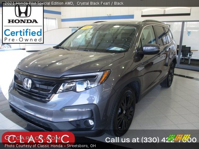 2021 Honda Pilot Special Edition AWD in Crystal Black Pearl
