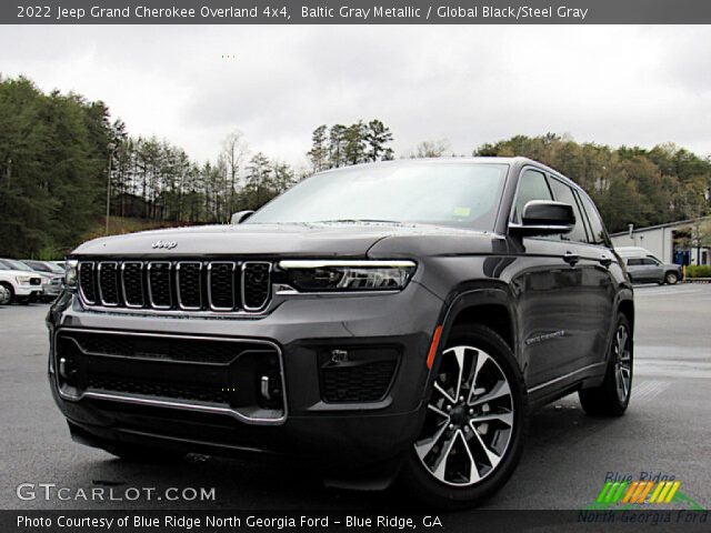 2022 Jeep Grand Cherokee Overland 4x4 in Baltic Gray Metallic