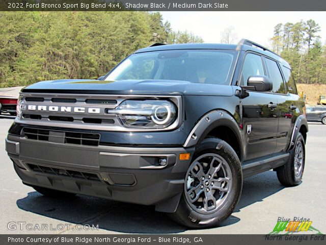 2022 Ford Bronco Sport Big Bend 4x4 in Shadow Black